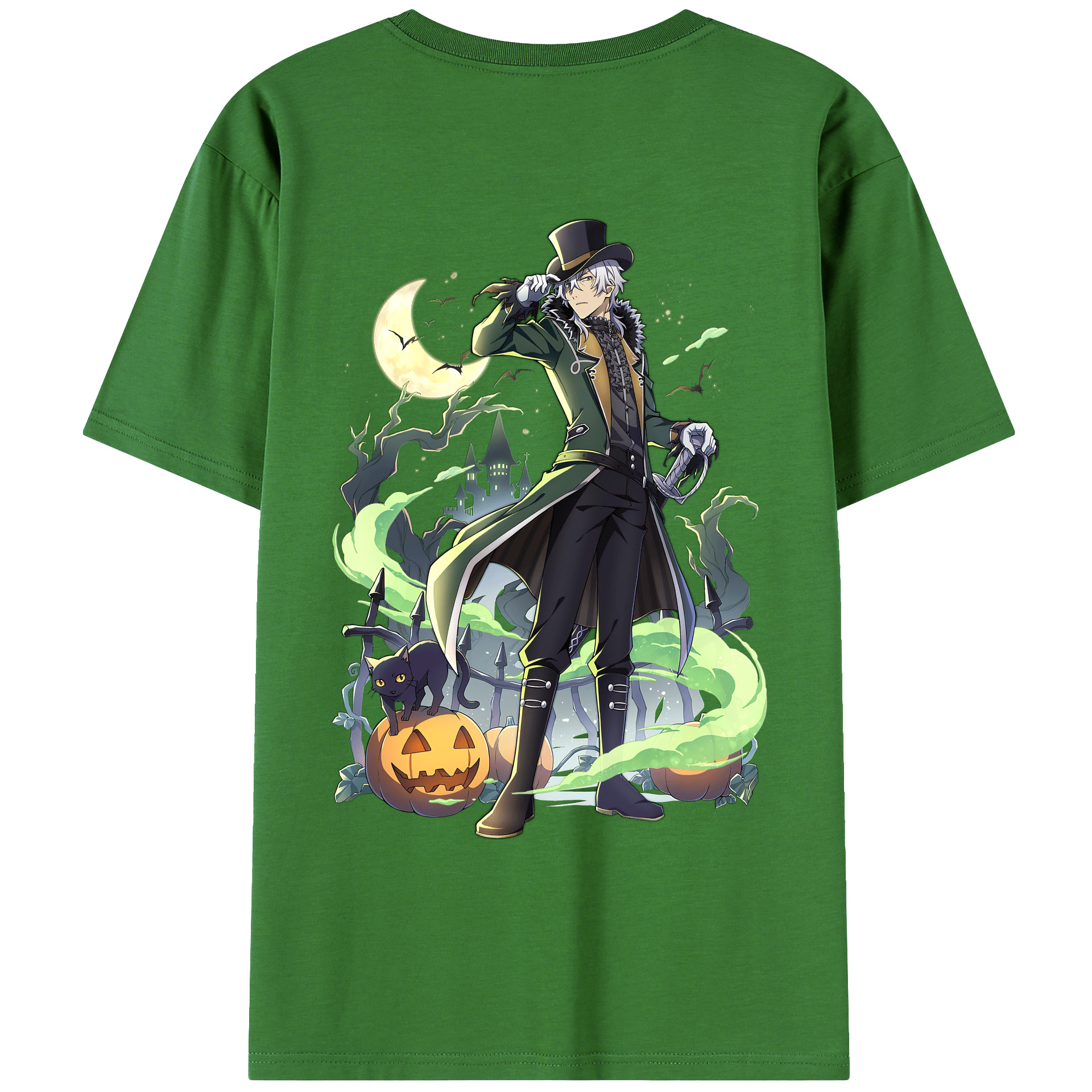 （画像用） 文豪ストレイドッグス Bungo Stray Dogs レディース半袖Tシャツ(バックプリント)